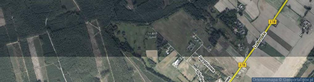 Zdjęcie satelitarne Łąkowa ul.